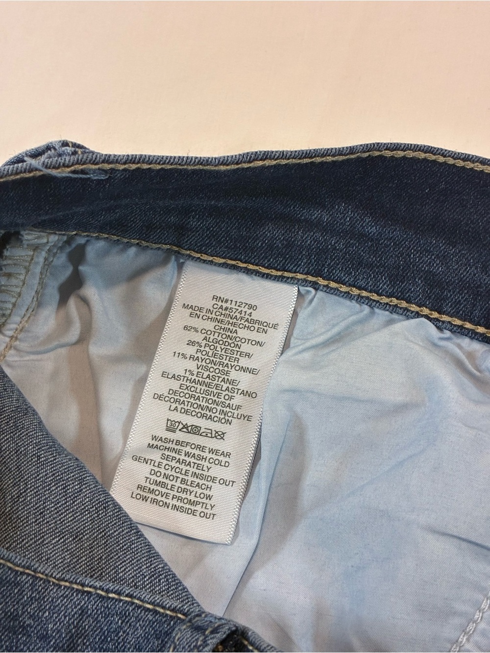 True Religion Men's Dark Blue Denim Jeans with Blue Logo Patches - Picture 7 of 11
